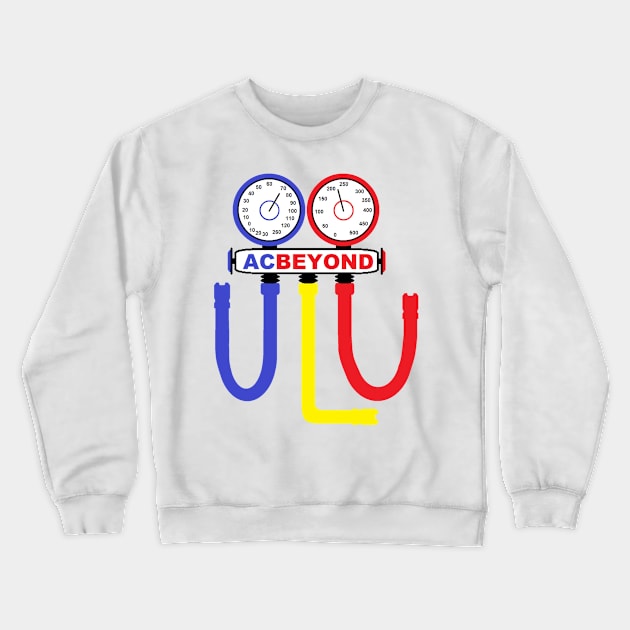 HVAC Gauges Crewneck Sweatshirt by ACBEYOND